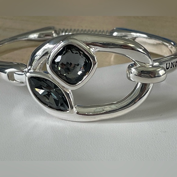 UNO de 50 Bracelet •TOGETHER •Size M -•Silver with Swarovski Crystals - Picture 6 of 15
